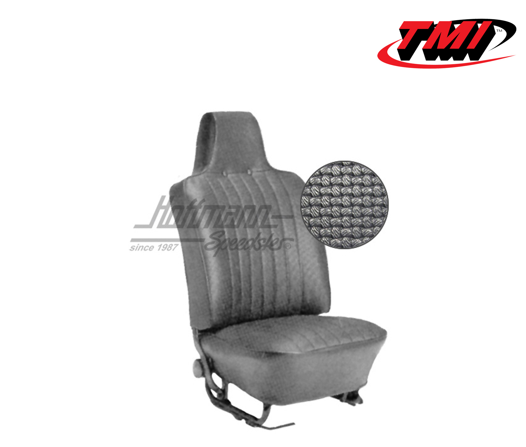 Coprisedili, Cabriolet, 69-72, tessuto di cestino, nero | 43-1325-01 | 055-6140