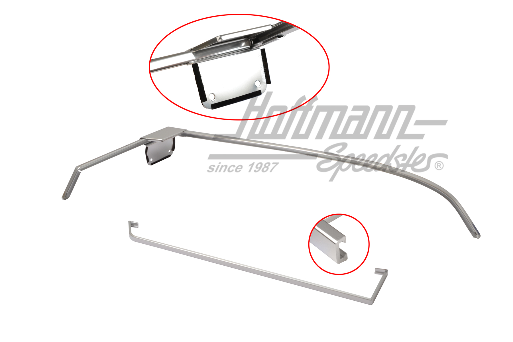 Set di modanature
, porta del portaoggeti, 69-73, destra | 901 555 016 | 580-0350-02