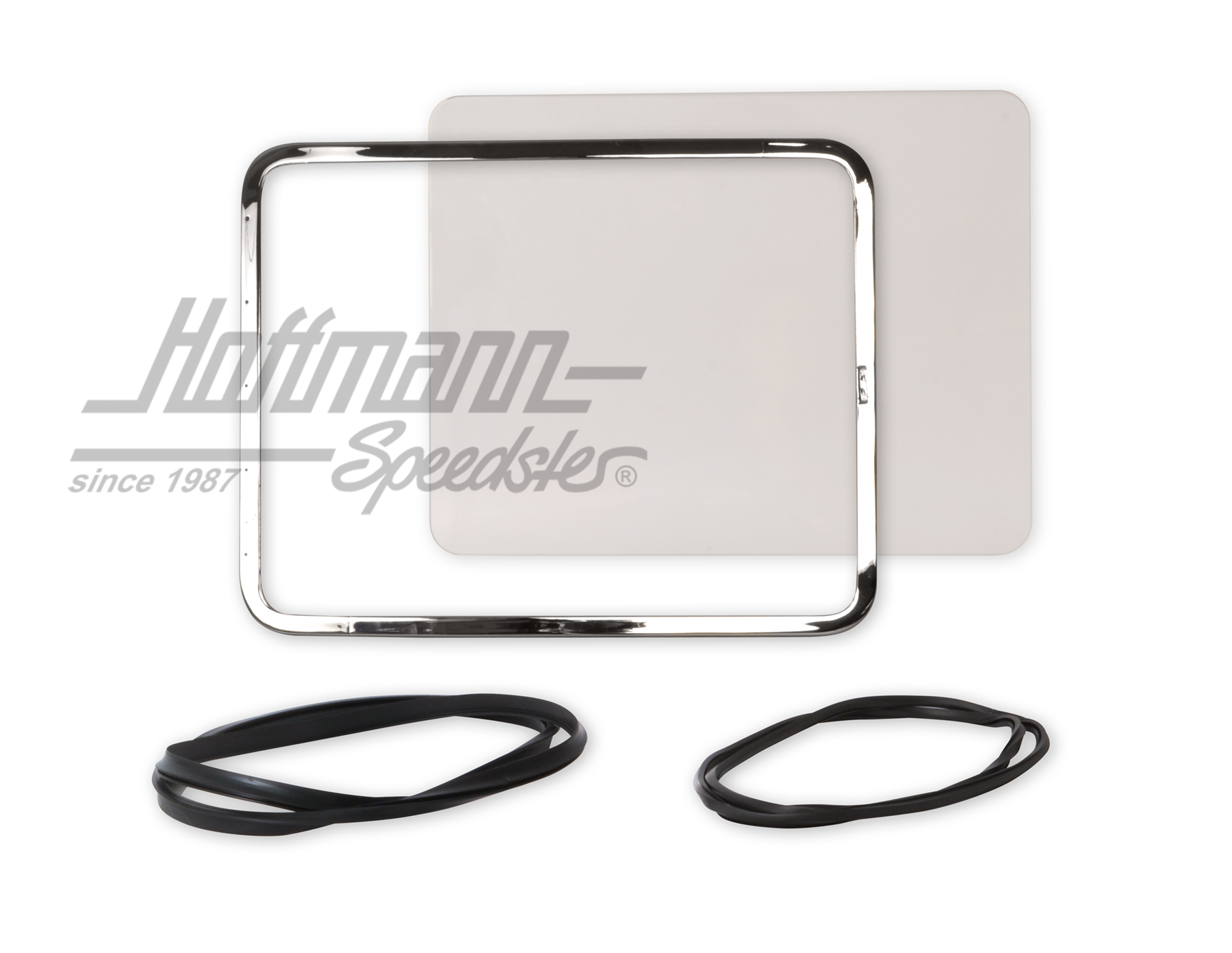 Set di finestre pop-out, chiaro, posteriore, cromato | 211 898 105 A | 089-3840-30