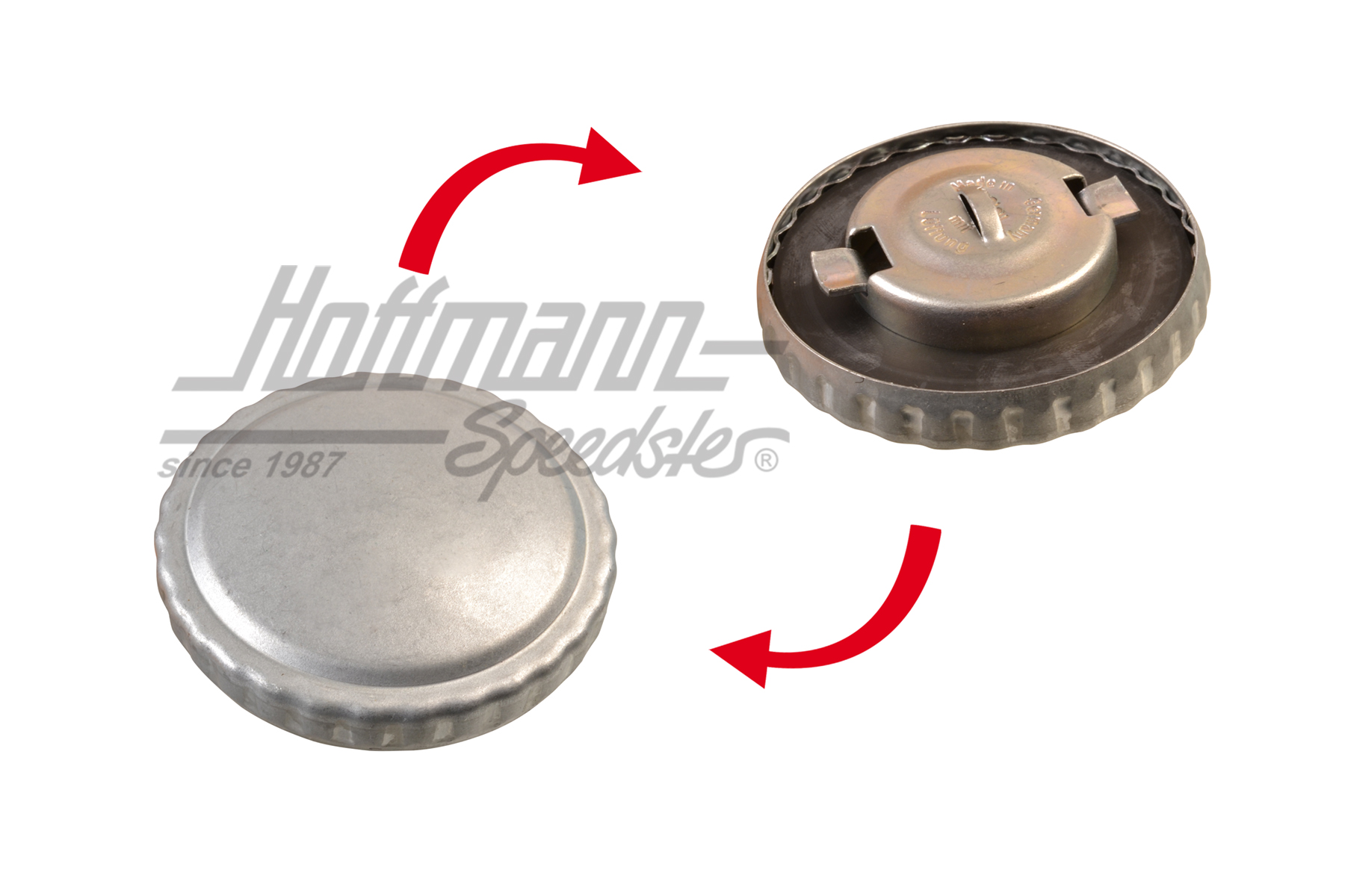 Tappo del serbatoio, -7.67, 60 mm | 211 201 551 A | 020-2119