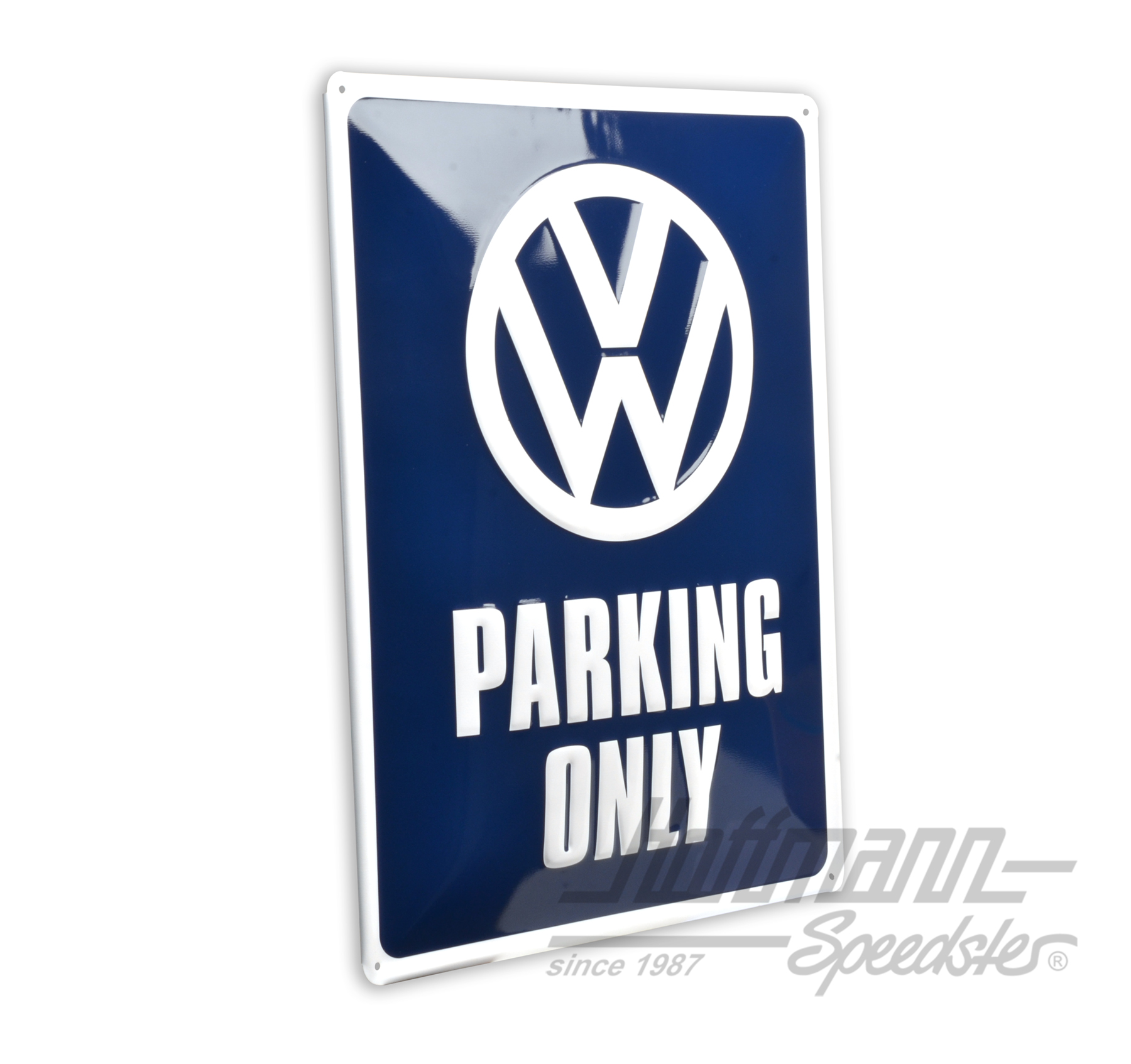 Cartello in lamiera, VW Parking only                                                                