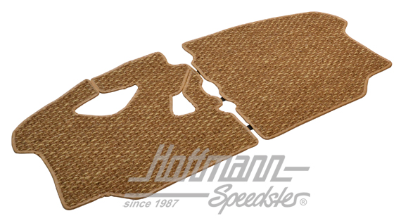 Tappetini, cocco, 72-79, beige / marrone chiaro | ZVW 2BUS DTN | 098-0040-44