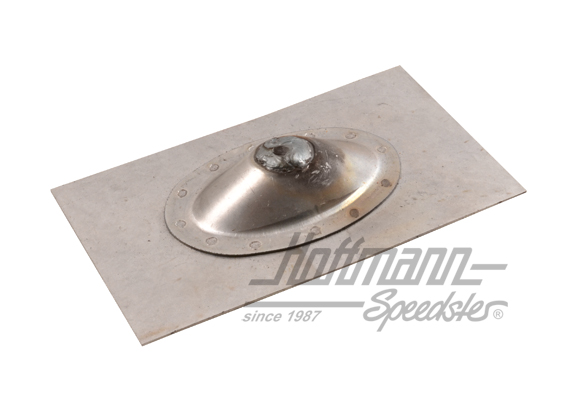 Lamiera di supporto, cintura di sicurezza, posteriore, 65-67 | 901 501 018 23 | 590-0636-10