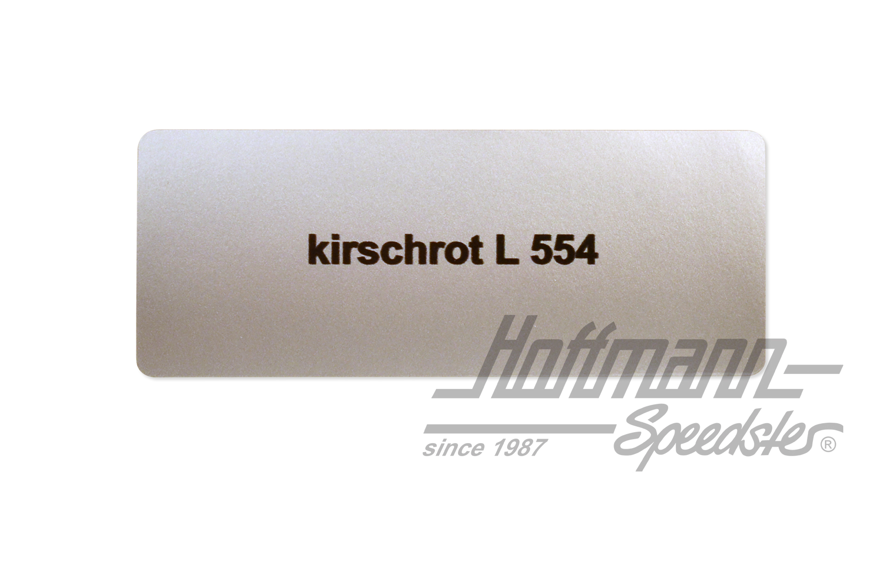 Adesivo, numero di colore L554, rosso ciliegia | L554 | 021-0180-15