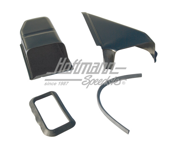 Lamiere alloggiamento ventilatore "Doghouse", nere | 113 119 431/113 119 419 | 020-1117
