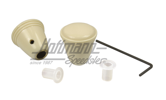 Pulsante, radio, colore avorio, coppia | 113 941 544 IV | 020-2000-18