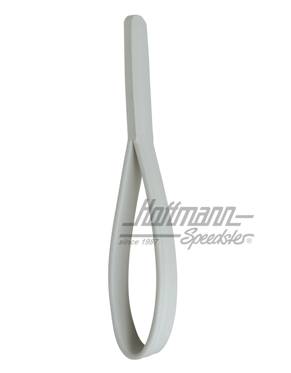 Cinghia da polso, Furgone T1/T2, argenteo/beige | 241 857 613 AWW | 089-4980-10