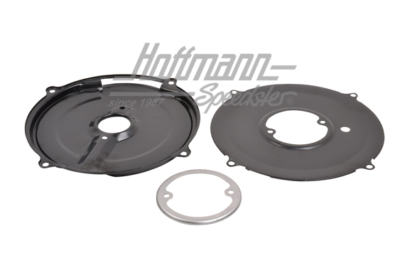 Kit di piastra posteriore, nero, 3 pezzi, nero | 043 119 261 S | 010-1413-10