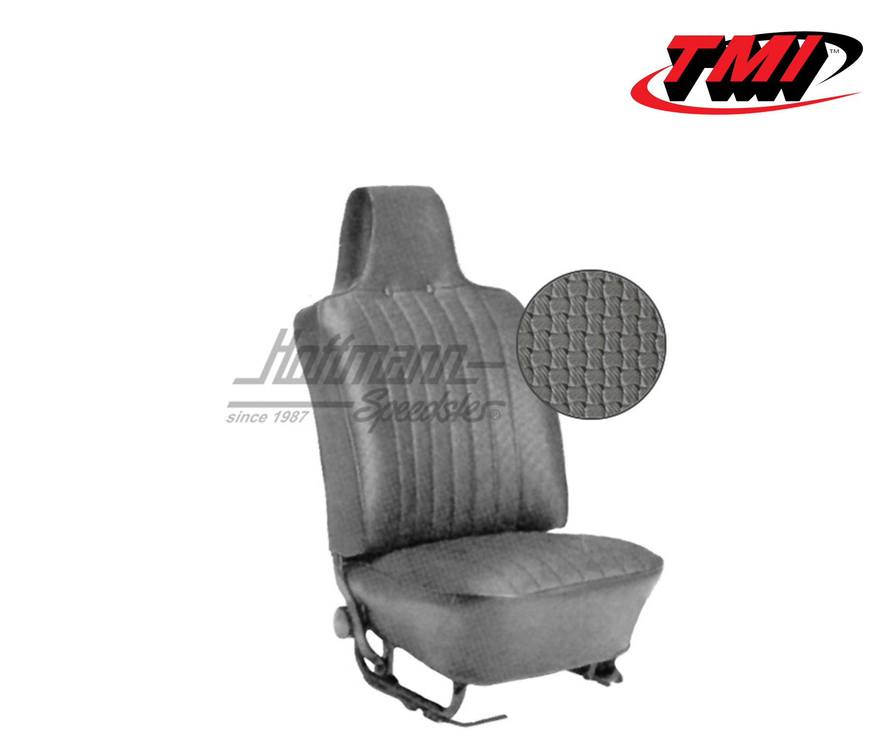 Coprisedili, Berlina, 69-72, tessuto di cestino, grigio | 43-1126-06 | 055-5135