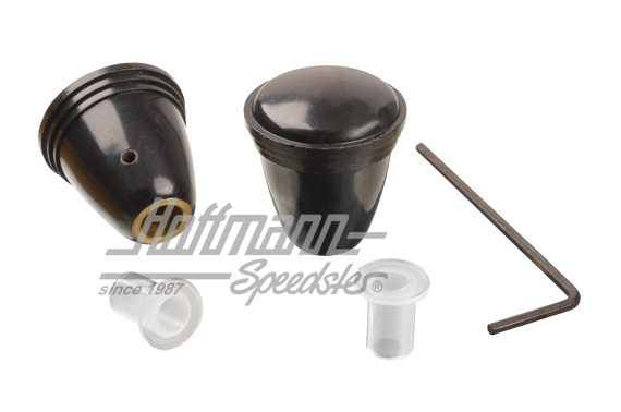 Pulsante, radio, nero, coppia | 113 941 544 BK | 020-2000-16