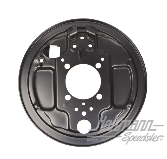 Piastra d'ancoraggio freno, Furgone T1, 55-63, posteriore, sinistra | 211 609 439 A | 089-2696-01