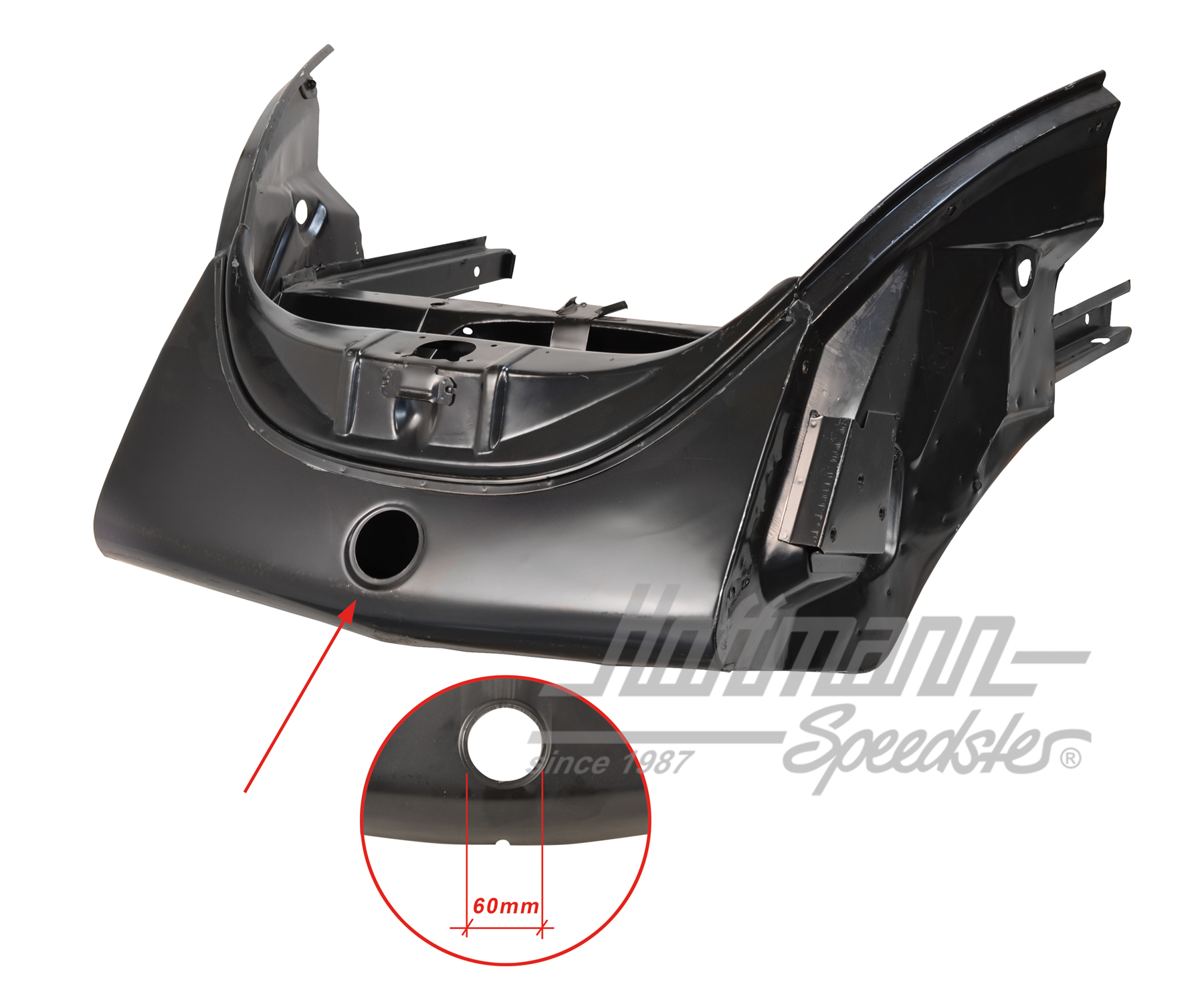 Maschera frontale, completa, riproduzione, 67- (60 mm) | 111 805 506 | 050-1485