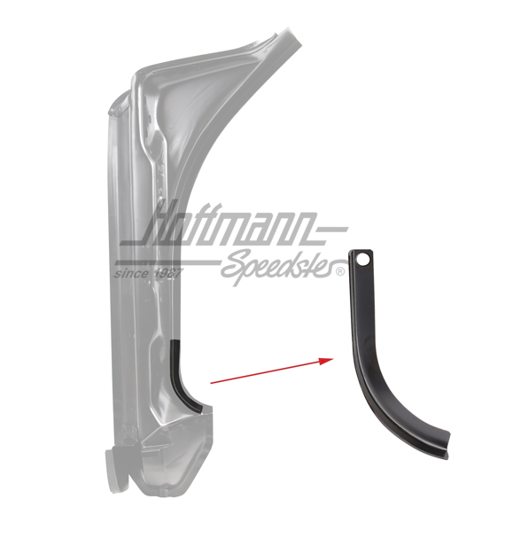Lamiera angolare, montante portiera, inferiore, sinistra | 901 501 305 20 | 590-0060-11