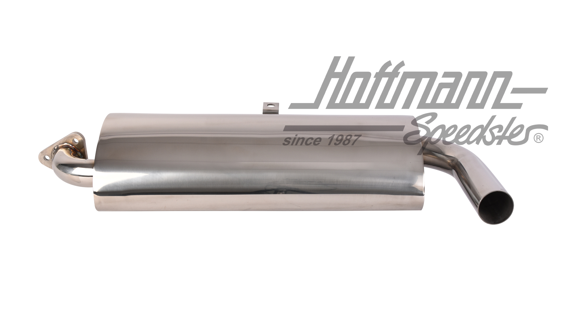Silenziatore di scarico singolo, acciaio inossidabile
, Furgone T1/T2                              