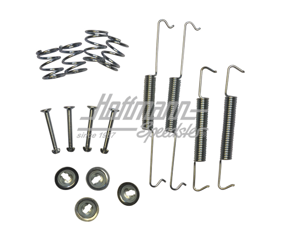 Kit di montaggio, ganasce del freno, anteriore, 10.57-7.64 | 111 698 069 | 020-4049-05
