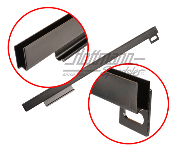 Guida alzacristalli, 356 A/B/C, Cabriolet,
 sinistra                                               