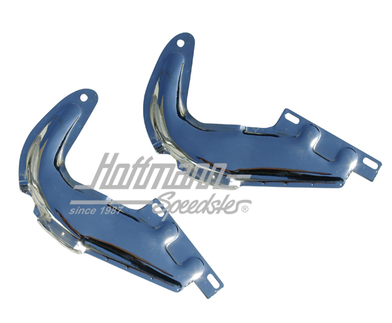 Bracci cerniera cofano anteriore, cromati | AC 823 901 B | 020-0703