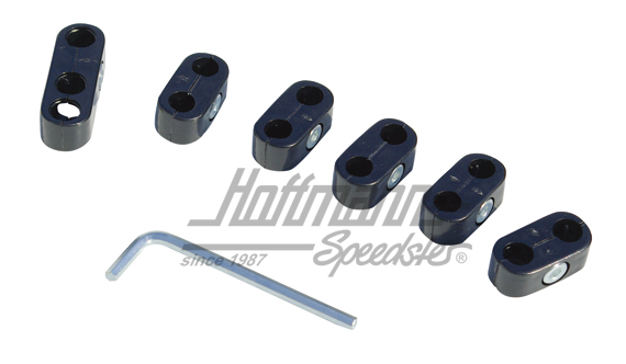 Set terminali cavi d'accensione, nero | AC 998 207 | 010-0973-04