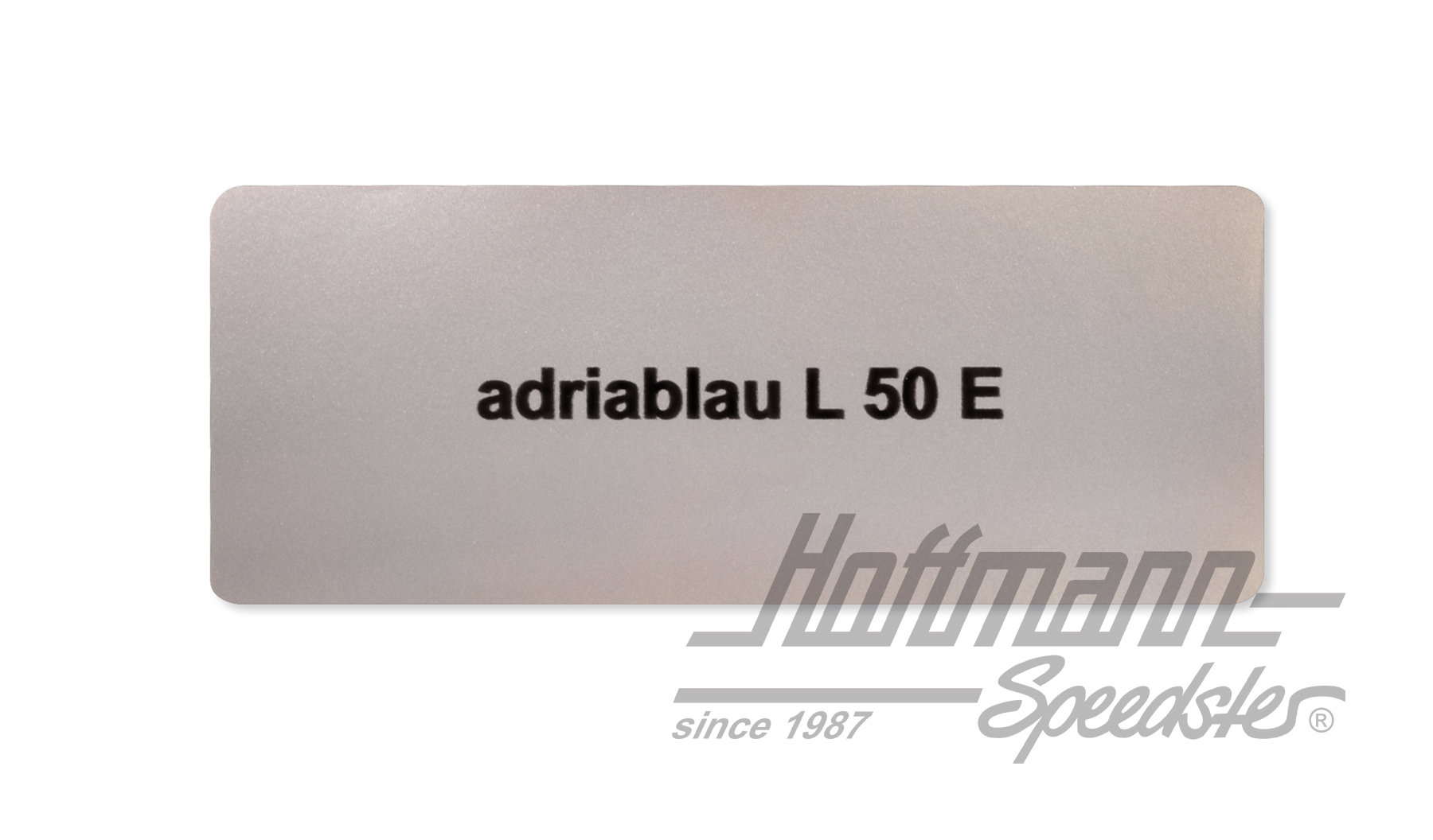 Adesivo, numero di colore L50E, blu adriatico | L50E | 021-0180-10