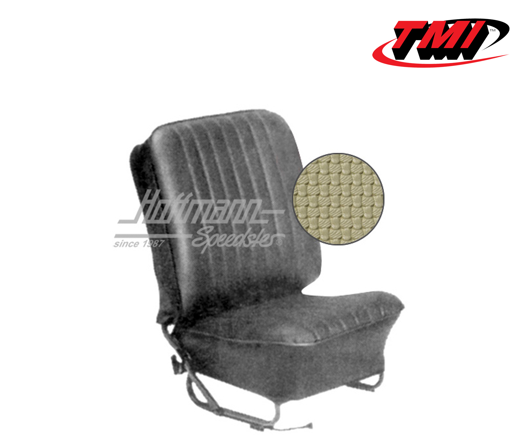 Coprisedili, Berlina, 57-64, tessuto di cestino, beige | 43-1123-04 | 055-5630