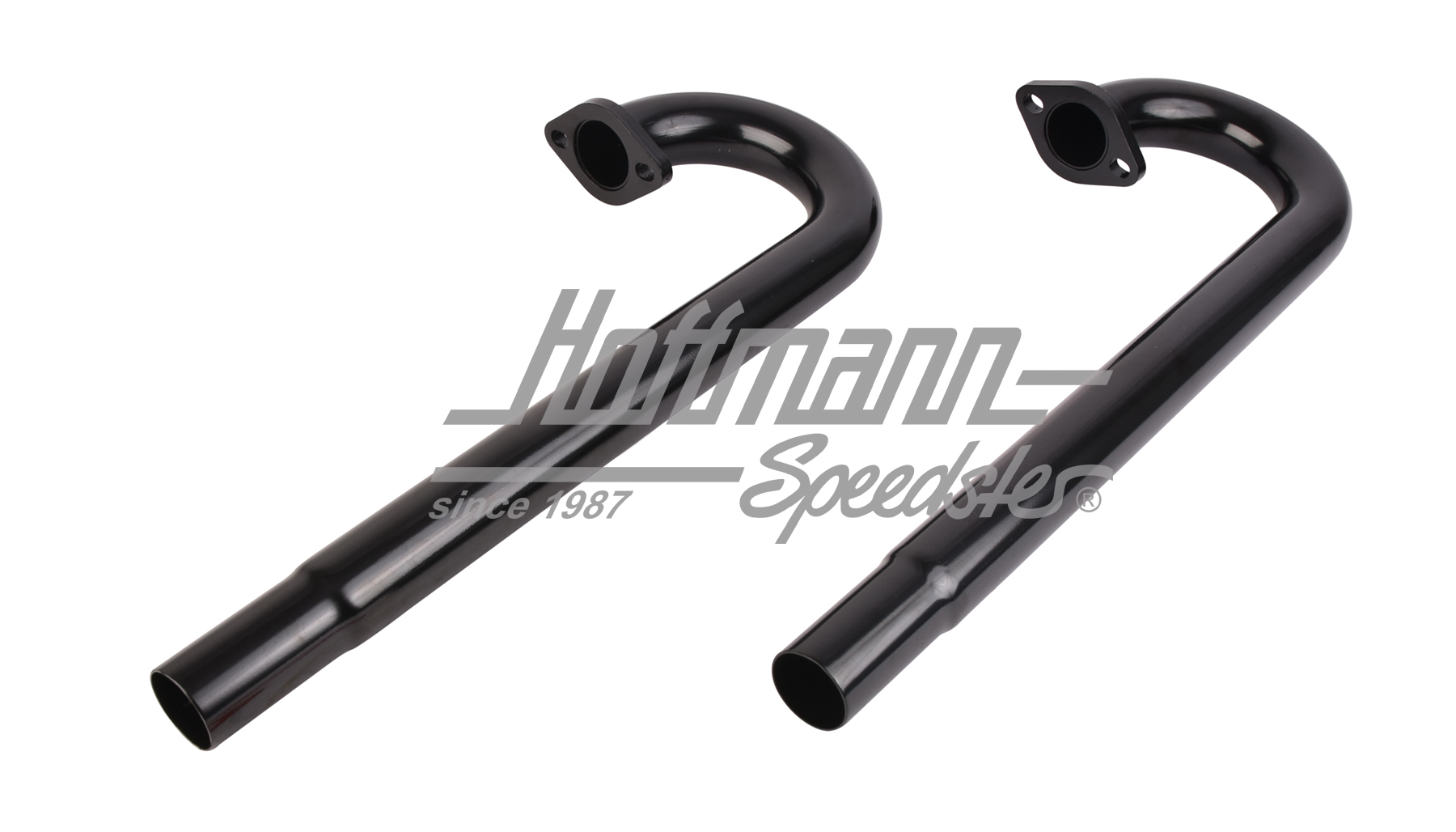 Tubi a forma di J, Bugpack, neri                                                                    