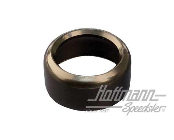 Anello per interruttore della luce, alluminio, nero | EQ 850 102BL | 580-0120