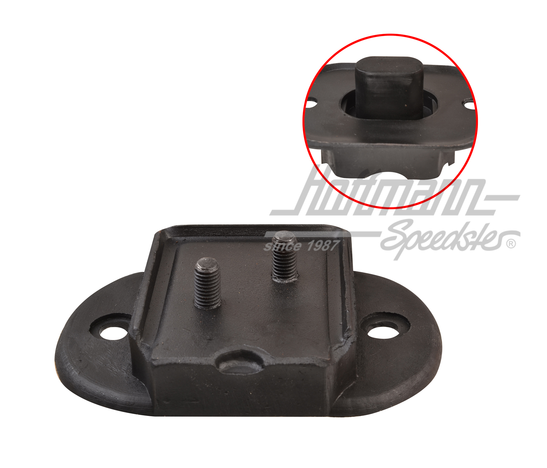 Cuscinetto cambio, gomma / metallo, anteriore, 61-65 | 311 301 265 A | 020-0689