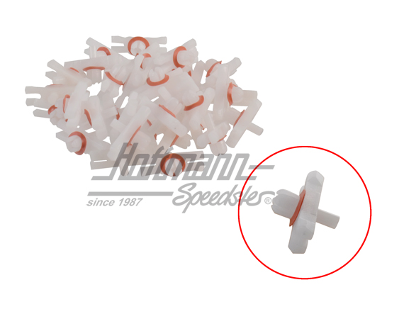 Clips per modanatura, Golf 1, 48 pezzi | 113 853 585 C | 180-1150-05