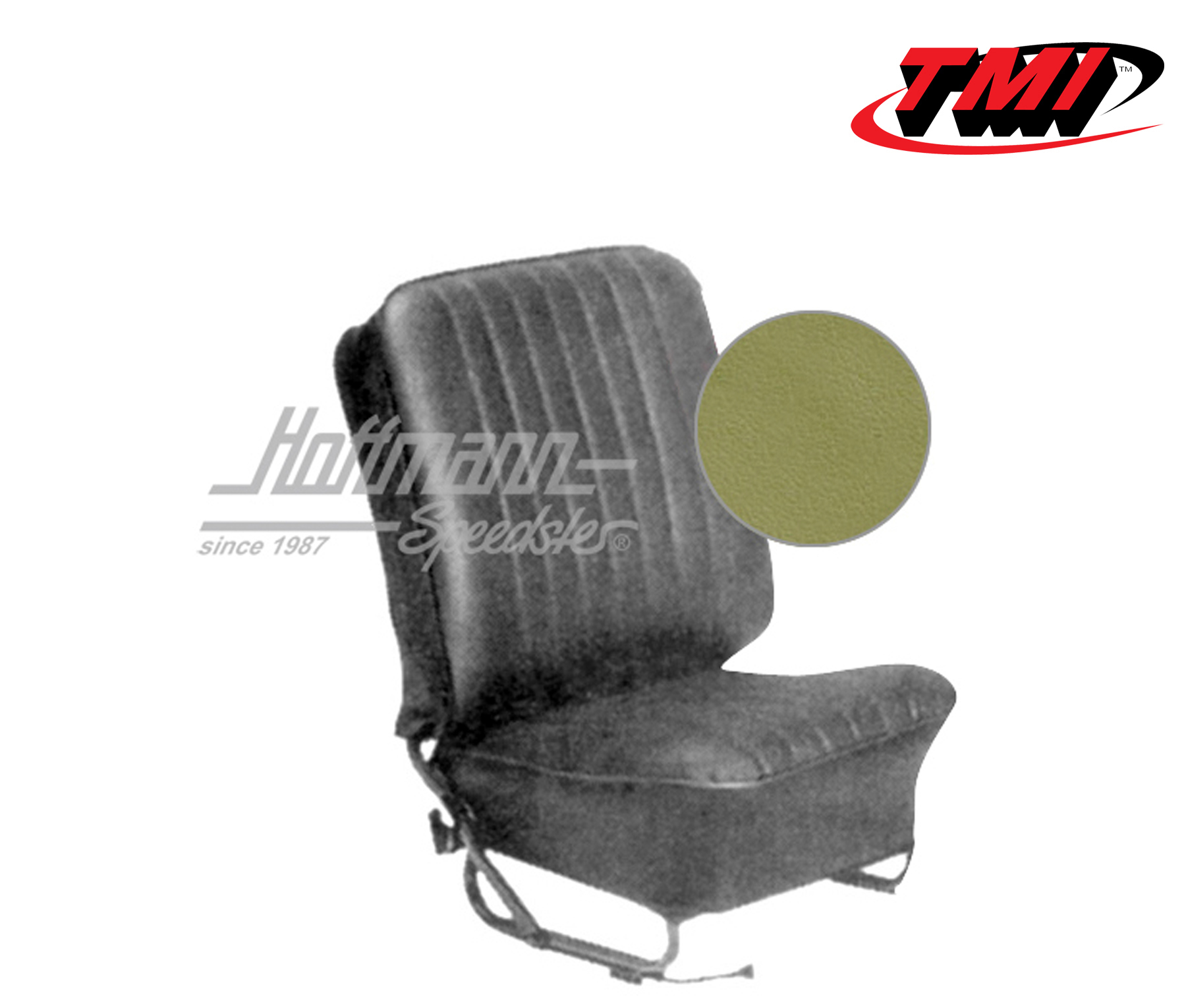 Coprisedili, Berlina, 57-64, classico, verte antico | 43-1123-25-25-15W | 055-5644