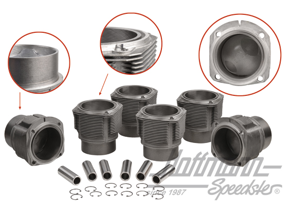 Pistoni + cilindri, 911S, 2.2/2.4, 84mm (H) | 008 911 84S | 530-0020