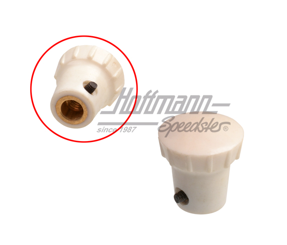 Pulsante, regolatore deflettore, 59-/64-, avorio | 311 847 245 | 020-2263-54