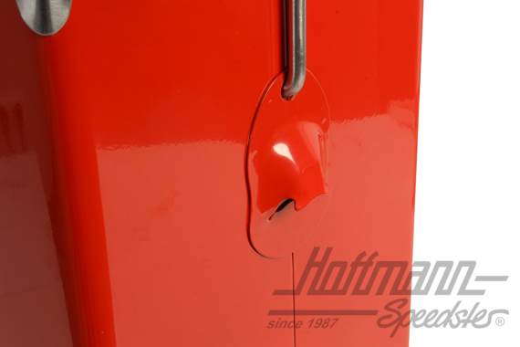 Borsa frigo, Vintage Cooler, senza scritta, rossa                                                   