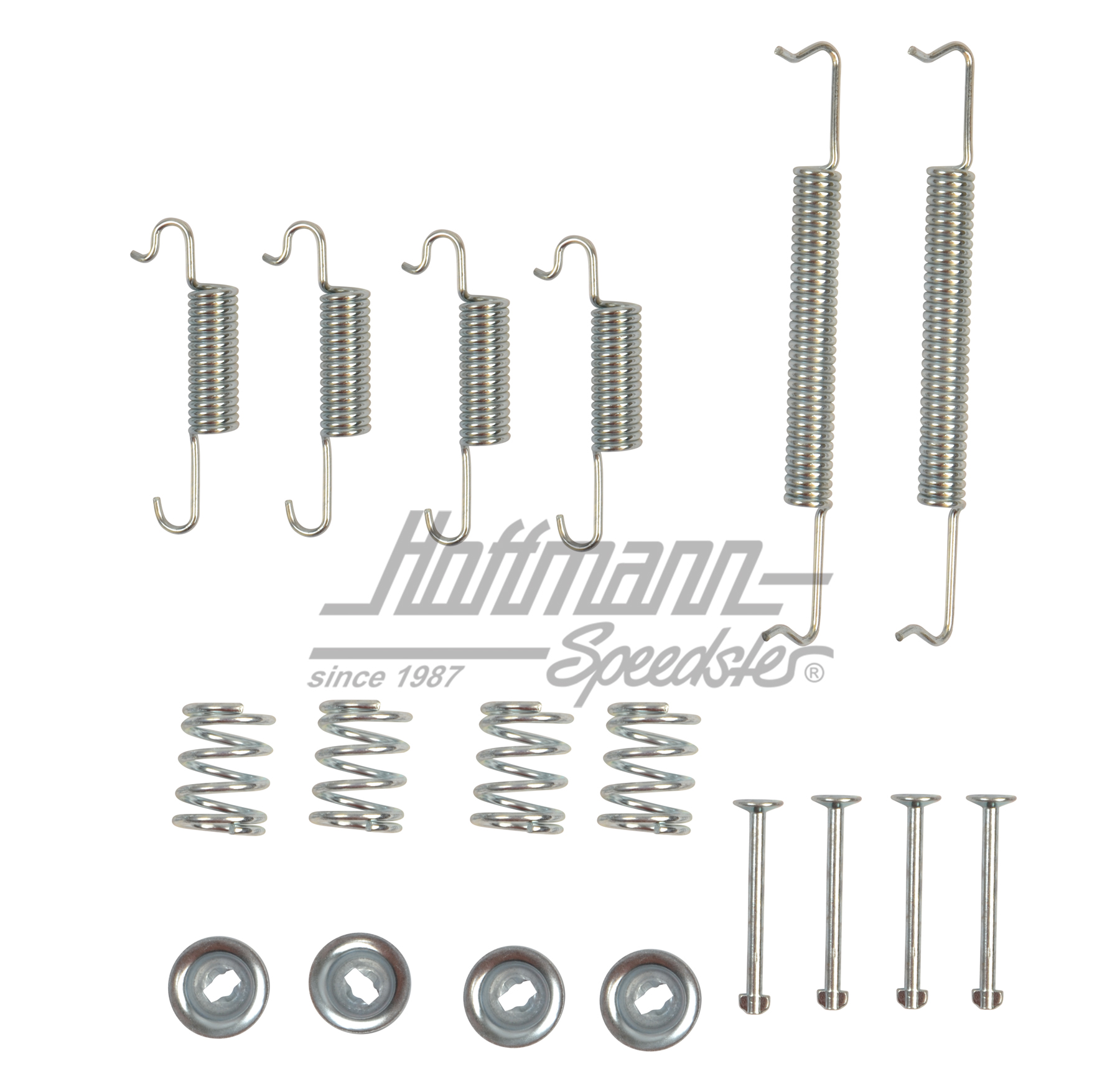Kit di montaggio, ganasce del freno, anteriore, 1302/1303 | 131 609 071 | 020-4050-10