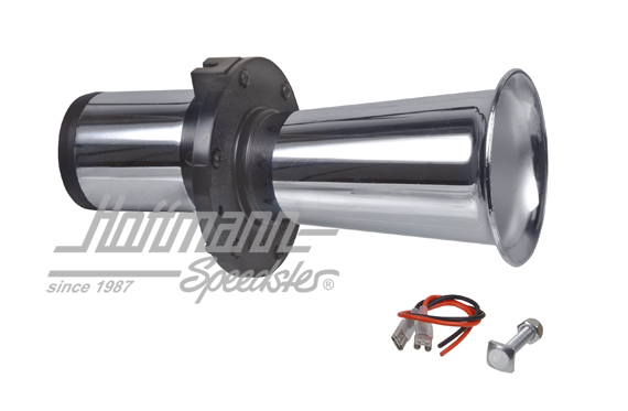 Clacson, classico cromato, 12V | AC 951100 | 020-4448-05