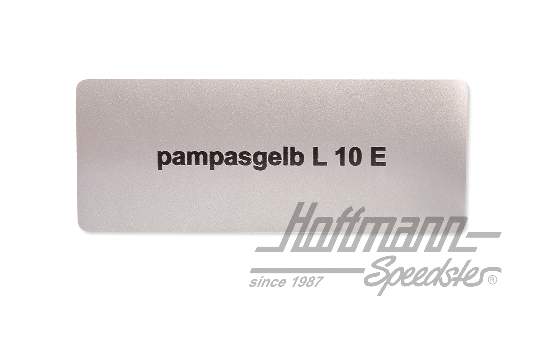 Adesivo, numero di colore L10E, giallo pampa | L10E | 021-0180-02