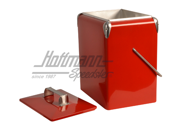Borsa frigo, Vintage Cooler, senza scritta, rossa                                                   