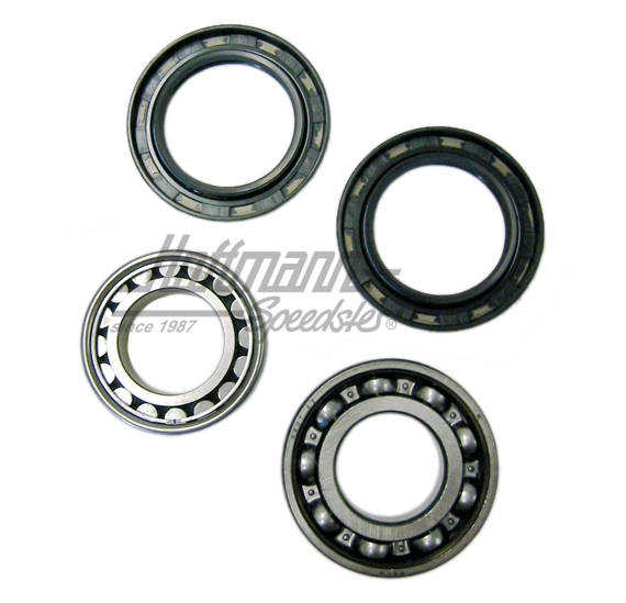 Set di cuscinetti ruota, posteriore, completo, Furgone T2 / T3 | 211 598 625 | 090-3058