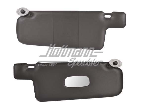 Aletta parasole, Golf 1, nera / crema                                                               