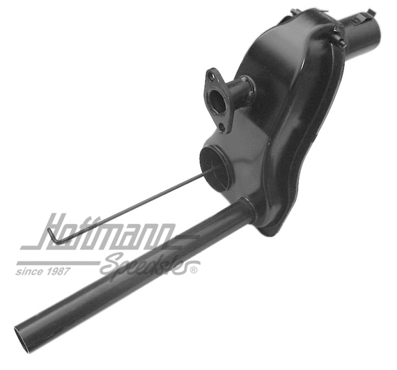 Scambiatore di calore, 22KW/30CV, destra | 111 255 102 C | 020-0142