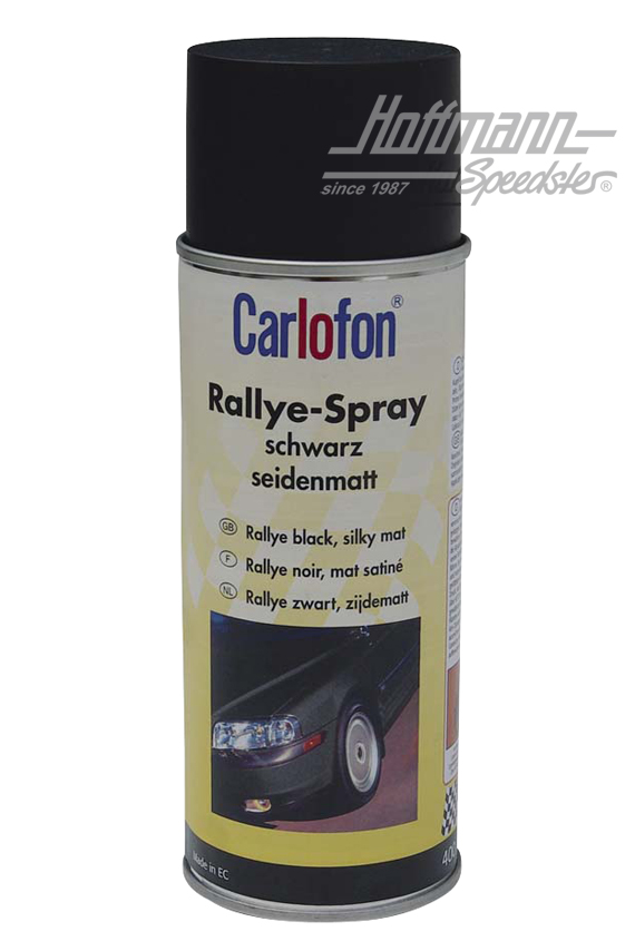 Rally spray, nero opaco, 400 ml | 40707 | 024-2040