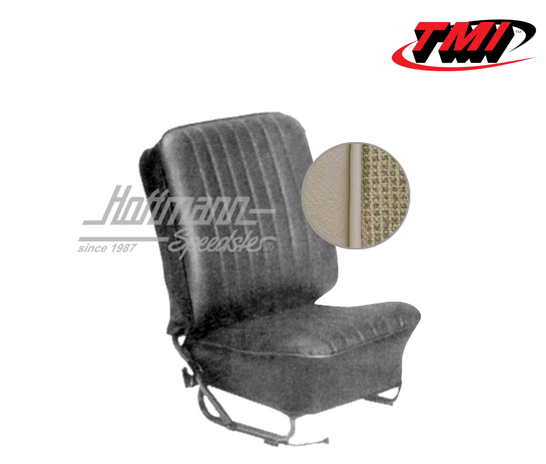Coprisedili, Berlina, 57-64, tessuto mesh, bianco antico | 43-1123-15-336 | 055-5650-15