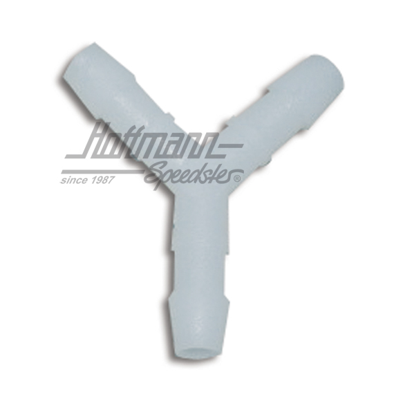 Connettore di tubo flessibile Y, 4 mm, plastica | YS 4 | 020-0775