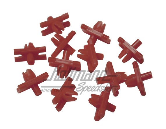 Clips per modanatura, profilo sottoporta, 12 pezzi | 803 853 139 C | 180-1150-03