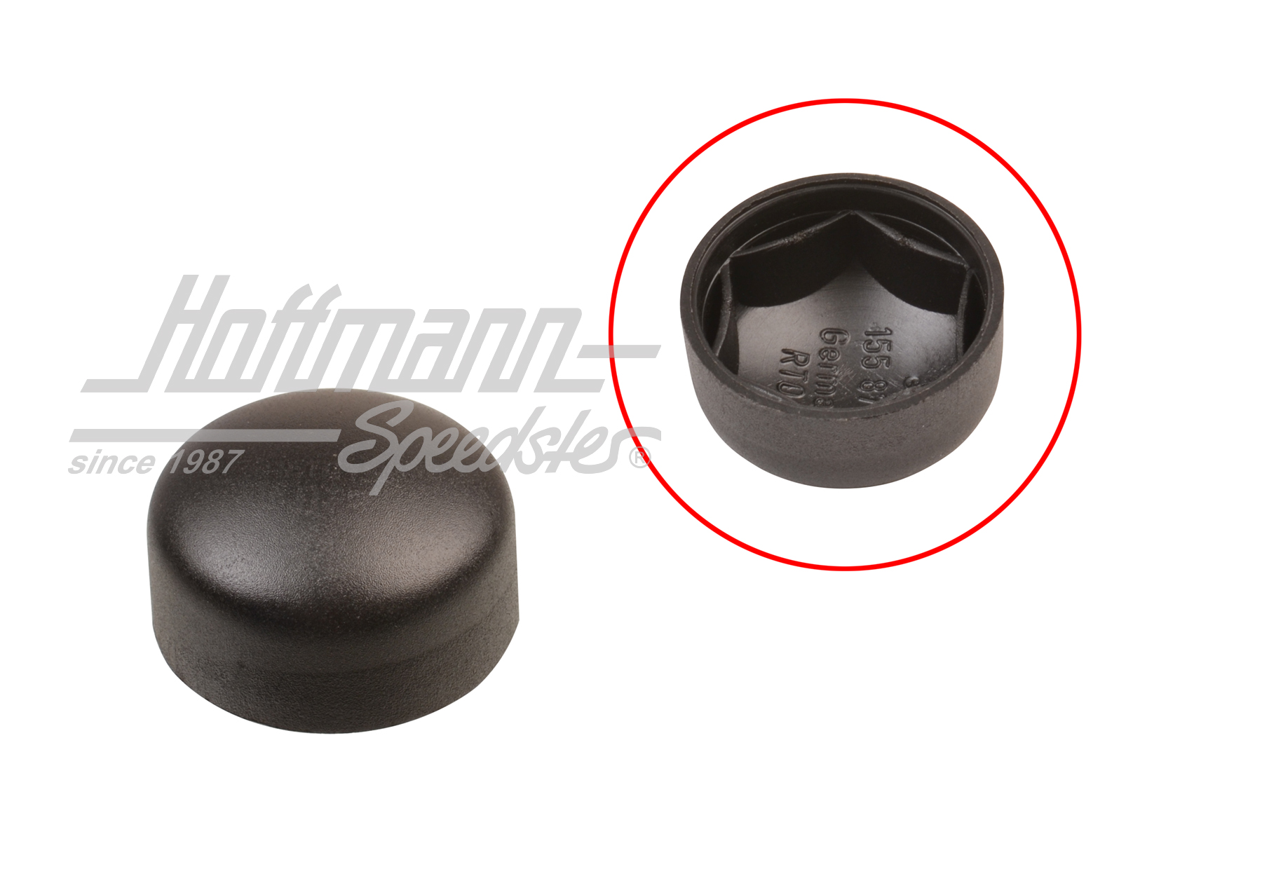 Cappuccio, vite per la cappota, anteriore | 155 871 143 | 180-4810-50