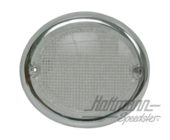 Lente lampeggiatore, bianco, Furgone T1, 63-67, anteriore, sinistra | 211 953 161 B | 086-2043-01