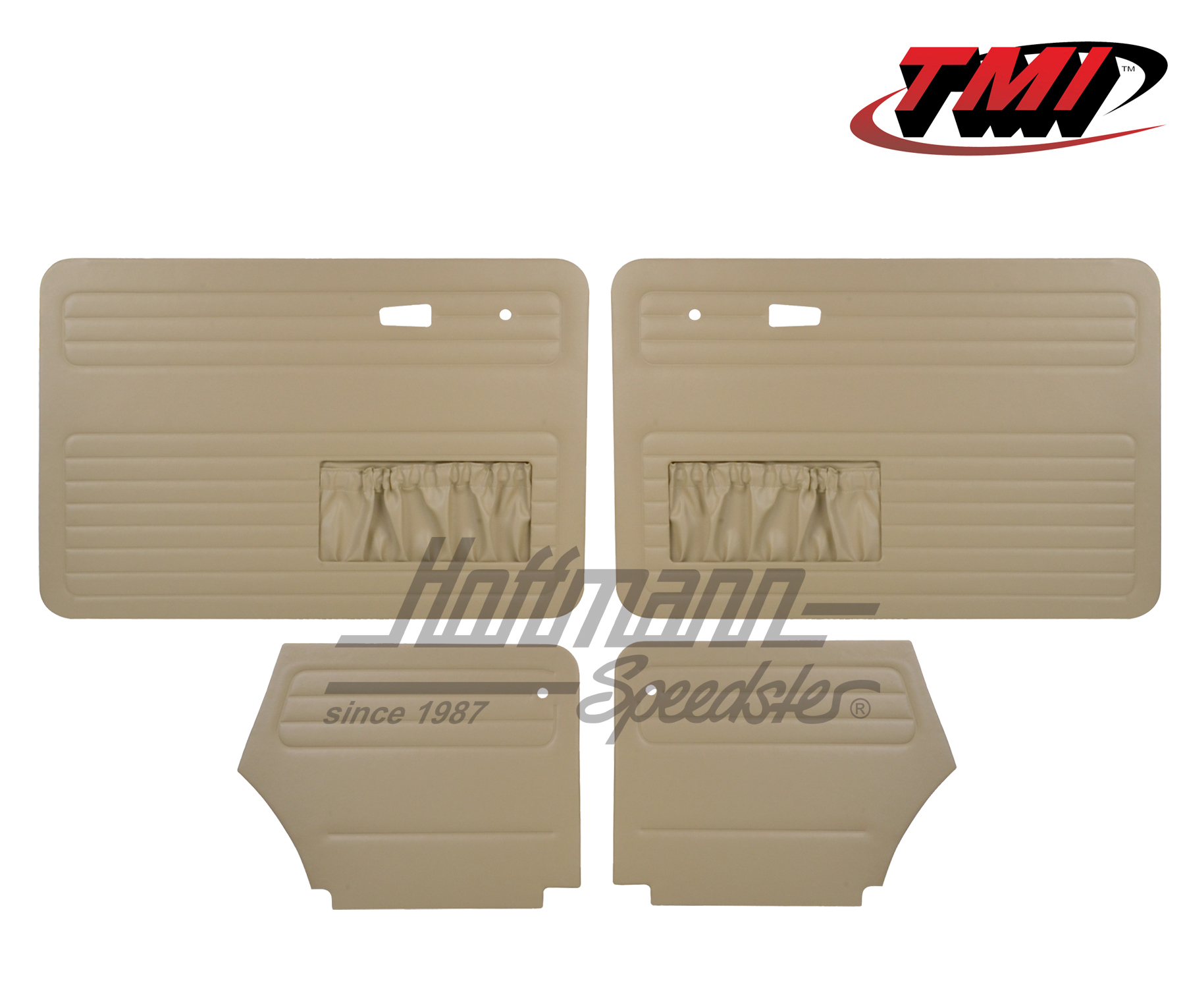 Pannelli per portiera e laterali, Maggiolino Cabriolet, 8.72-, beige | 10-1330-14 | 055-7585