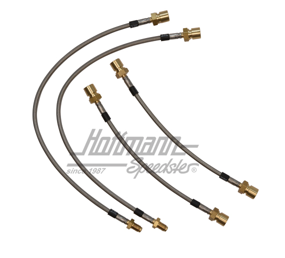 Set tubi flessibili dei freini "Stahlflex", -7.65 | ------------ | 020-3925-10