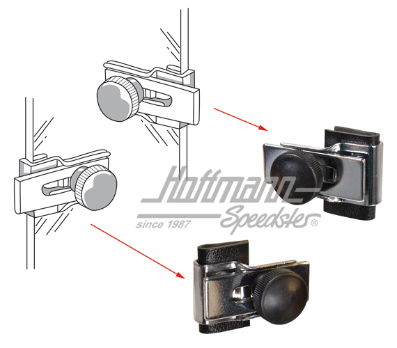 Antifurto, deflettore | AC 837 691 | 020-5175