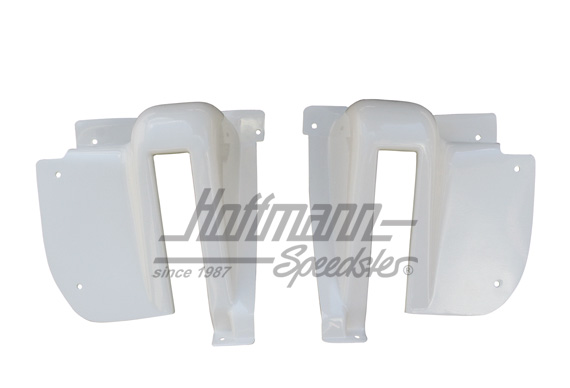Copertura cerniera, Furgone T1, posteriore, bianche | 211 867 529 | 098-0165-06