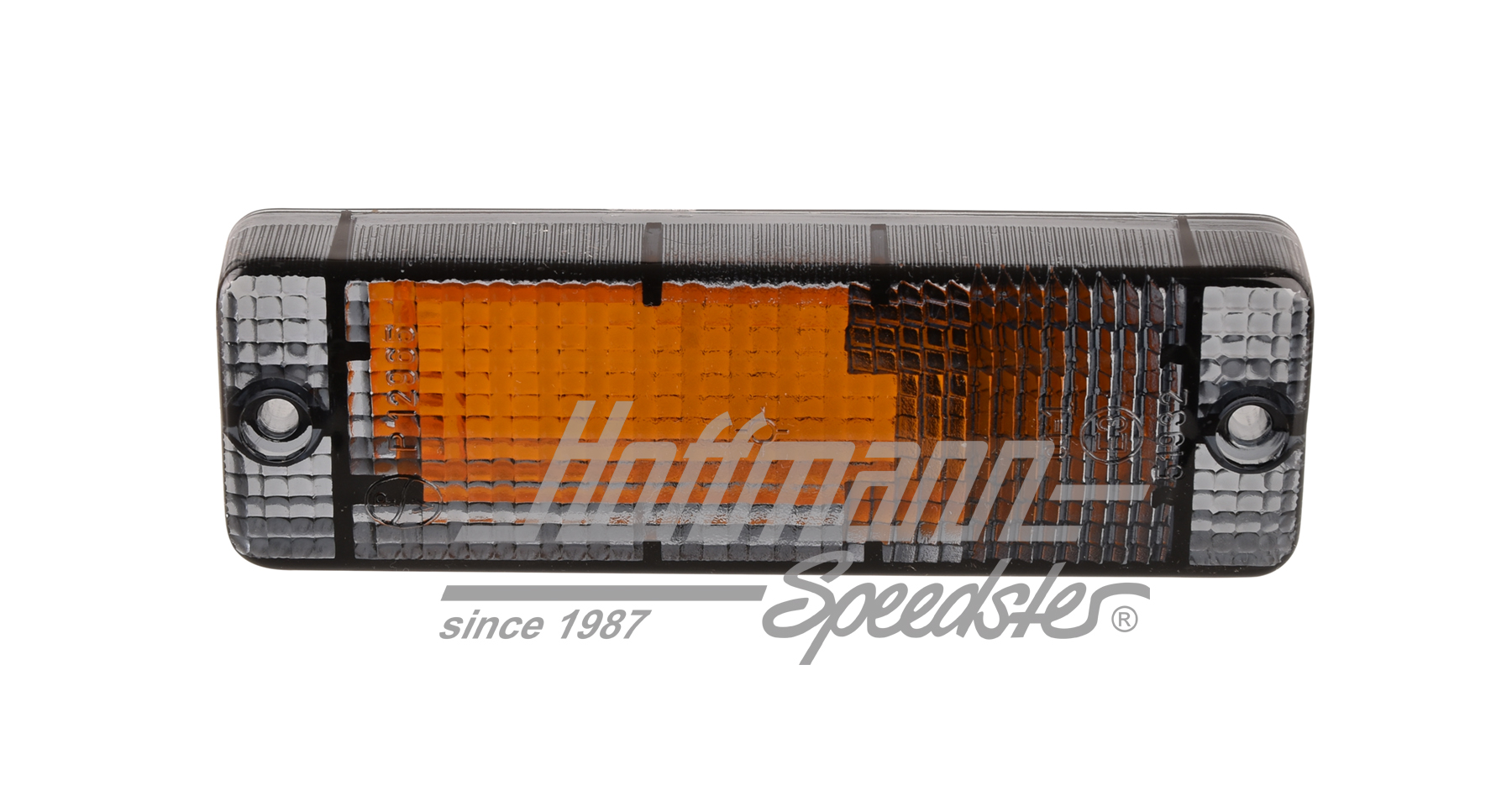 Vetro di lampeggiatore, Golf 1 Cabriolet, 88-93, nero                                               